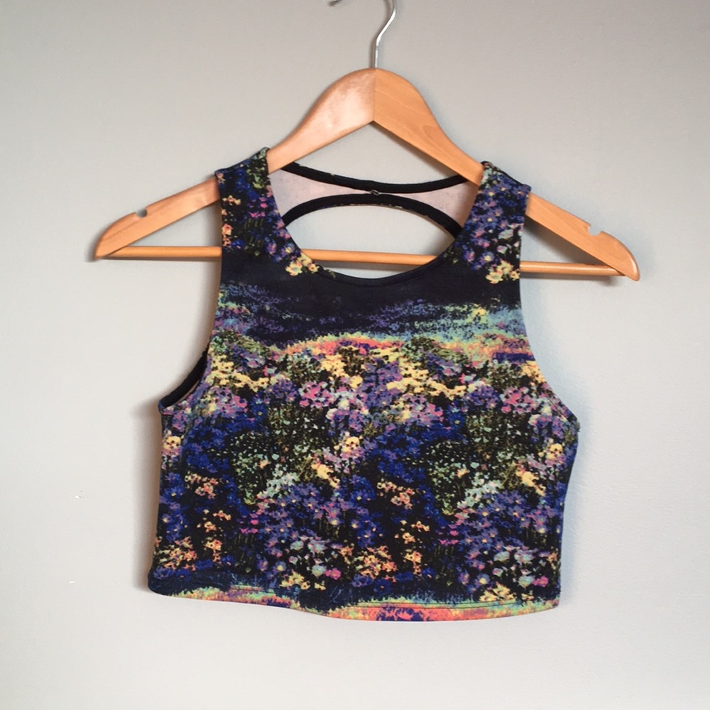 Akira Chicago Red Label Small Crop Top